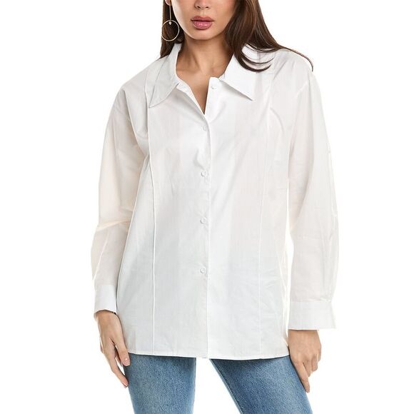 Serenette Womens  Shirt, White - Picture 1 of 3